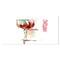 Designart - Red Wine on White Background - Contemporary Canvas Art Print